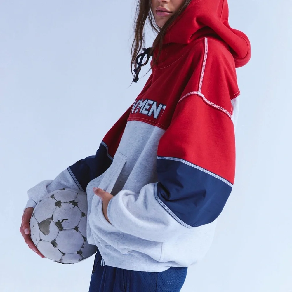 Final Call Colorblock Logo Hoodie - Picture 3 of 7
